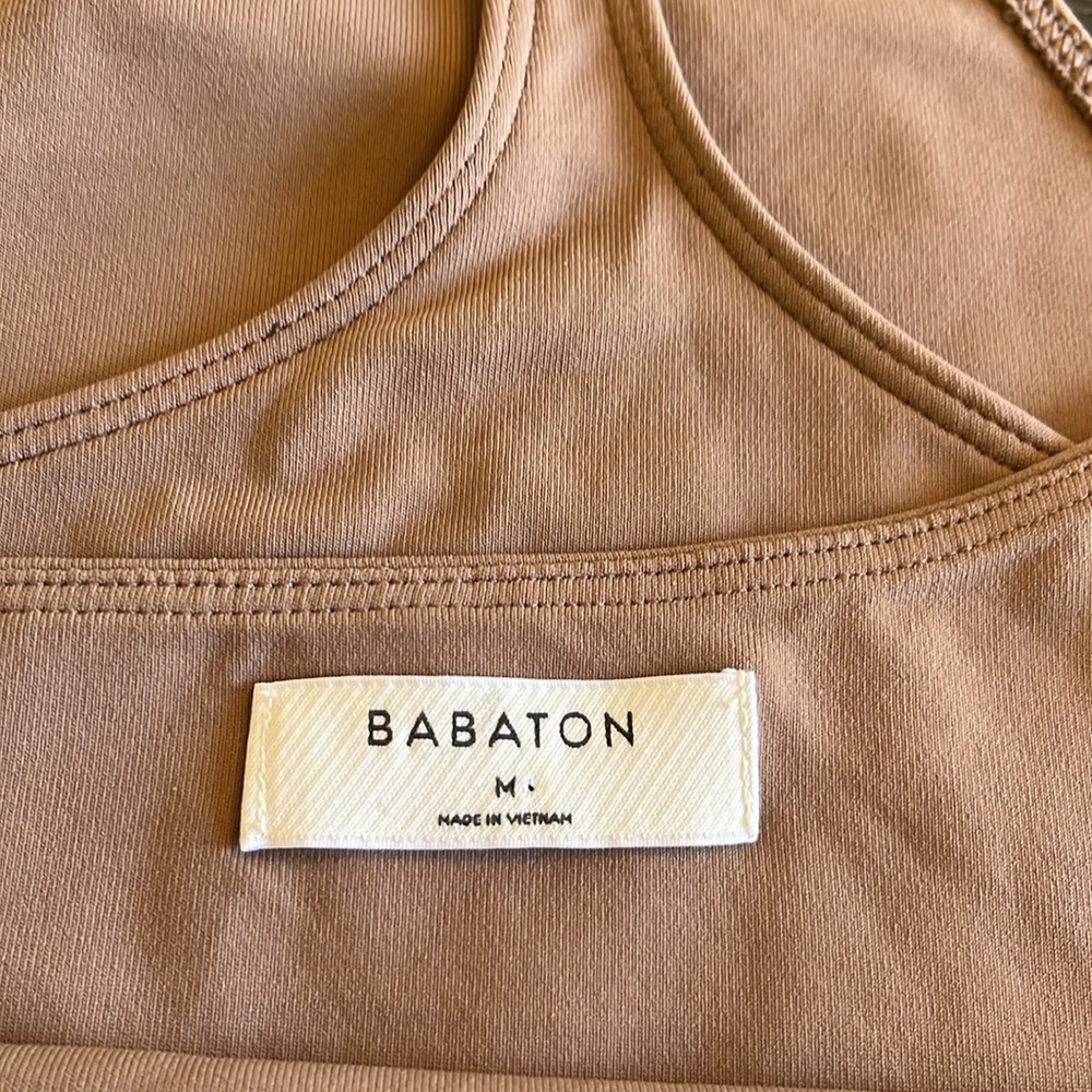 Babaton One-Shoulder Bodysuit in Brown - Picture 6 of 8